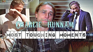 Charlie Hunnam most touching moments || Sons of Anarchy -Jungleland Movie Premiere