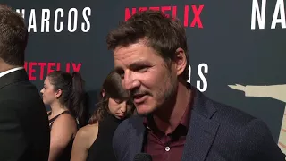 Pedro Pascal full interview netflix Narcos Premiere season 3 new york