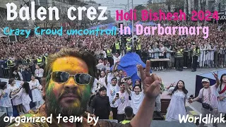 The live real amazing crez of Balen Shah😱🤗🤗😍 at Darbarmarg holi fest || Live meetup with Balens