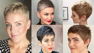 Hottest Very Short Haircuts For Women Over 50|Eye-Catching Short#pixiecut #2023|Short PIXIE HairCuts