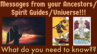 Pick a card - Messages from your Ancestors/Spirit Guides/Universe for you!📩🙏🌠 Timeless Reading