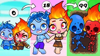 ELEMENTAL From Birth To Death |Ember and Wade Avatar World Life Story