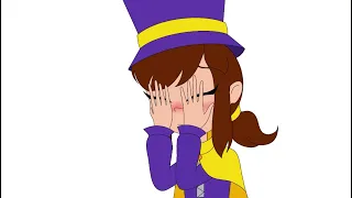 Hat Kid Blushing Animation