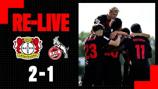 RE-LIVE: Bayer 04 Leverkusen U19 🆚 1. FC Köln U19 2:1 | A-Junioren-Bundesliga, 5. Spieltag