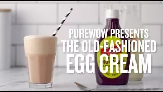 How to Make an Old-Fashioned Egg Cream