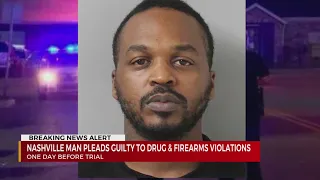 Convicted felon pleads guilty to drug, gun violations ahead of trial