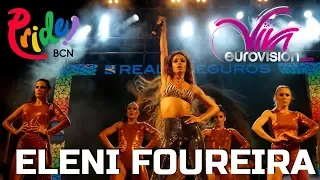 Eleni Foureira broche de oro que abrasa el Pride Barcelona 2018