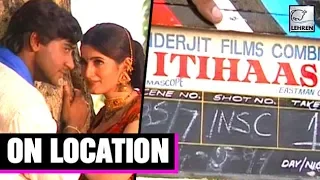 Itihaas Movie On Location | Ajay Devgn | Twinkle Khanna