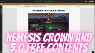 Nemesis Crown And 5.0 FLC Blogpost Warhammer III