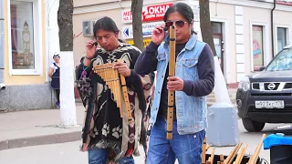Music of the Indians. Improvisation on the theme "Condor pasa". Pakari