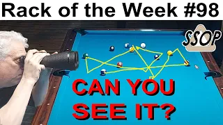 Rack of the Week #98, Straight Pool Instruction