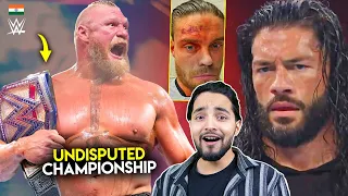 Brock Lesnar UNDISPUTED CHAMPIONSHIP MATCH😮...Roman Reigns, Cody Rhodes Goal, Braun Strowman WWE Raw