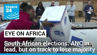 South Africa elections: ANC in lead despite losses • FRANCE 24 English