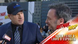 Kevin Feige and Louis D'Esposito at the Ant-Man and The Wasp Premiere