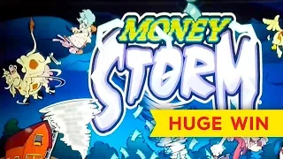 Money Storm Slot - AWESOME RETRIGGER BONUS!