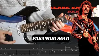 Solo Of The Week #8 | Paranoid | Black Sabbath | Tabs & Tone Tutorial