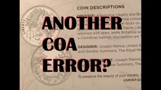 🚨ALERT!🚨 US Mint Produces ANOTHER COA Error, Calling A Medal A Coin; JUST MINT A SILVER COIN ALREADY