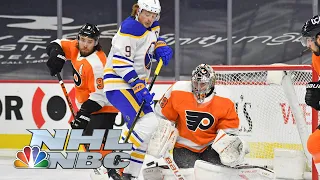 Buffalo Sabres vs. Philadelphia Flyers | EXTENDED HIGHLIGHTS | 1/18/21 | NBC Sports