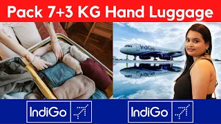 How to Carry 10 Kg of Hand Luggage in IndiGo Airlines | Extra cabin Baggage Allowance IndiGo