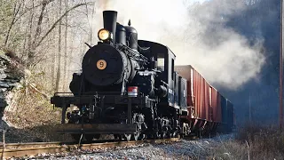 FALL STEAM: Cass Scenic Railroad Climax Locomotive 9