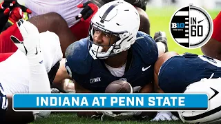 Indiana at Penn State | Oct. 28, 2023 | B1G Football in 60