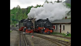 Lößnitzgrundbahn - Einsatz am Fichtelberg - Teil 1