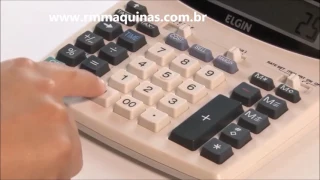 Calculadora Elgin MA5121. RM MÁQUINAS E SISTEMAS LTDA.