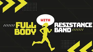 Full Body...With Resistance bands!💛 Resistanceband Home Workout For Muscle, Strength & Endurance.💪