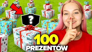 100 PREZENTÓW, ALE TYLKO 1 WYGRYWA!!