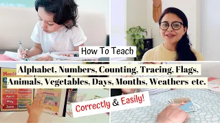 WHAT And HOW To Teach 2 - 3 Years Old At Home | Gautam Pragya