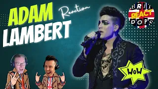 BRIT DADS REACT to Adam Lambert Queen Who wants to Live for Ever LIVE Isle of Wight Festival 2016