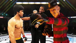 PS5 | Bruce Lee vs. Freddy Krueger REMATCH (EA Sports UFC 4)