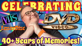 Celebrating DVD, VHS, Laserdisc - 40+ Years of Memories!