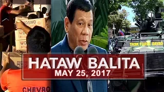 UNTV: Hataw Balita (May 25, 2017)