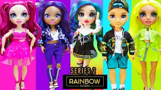 Rainbow High Series 2 Dolls FULL Collection! New BOY Doll, Krystal Bailey, Amaya Rain & More!