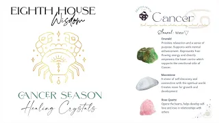 Cancer♋️​ Season Healing Crystals💎​💎​