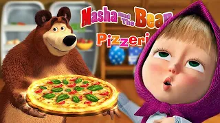 Masha and the Bear Pizza Game! Pizza Making Game | DEVGAME KIDS games | Play Cartoon