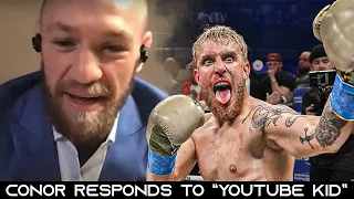 Conor Responds To "The Youtube Kid" Jake Paul | Conor Mcgregor Vs Jake Paul 2021