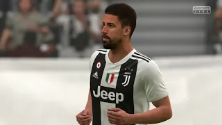 FIFA 19 | Juventus vs Atlético Madrid | 3-0 Sami Khedira hat-trick | Gameplay PC