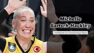 Michelle Bartsch-Hackley │ Outside Hitter│ Vakifbank vs Fenerbahçe Opet │CEV Champion League 2021/22