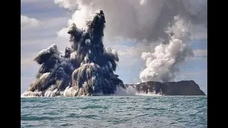 Новые кадры цунами в Тонга и взрывная волна, обогнувшая земной шар!