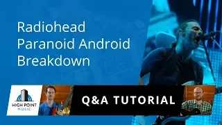 Radiohead : Paranoid Android (Song Analysis)