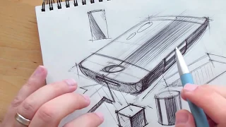 How to draw Product Design Sketching.