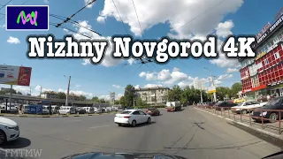 Driving in Russia - Nizgniy Novgorod - Scenic Drive - Follow Me