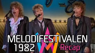 Melodifestivalen 1982 – Recap