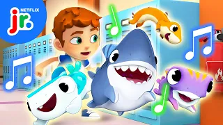 Friends Are the Best' 💞 Sharkdog Friendship Song for Kids | Netflix Jr Jams