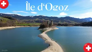 Places to visit in Switzerland - L'ile d' Ogoz 4K