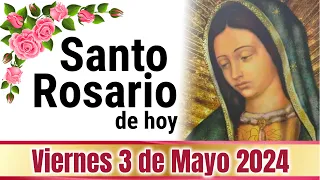 🙏❤️🙏 SANTO ROSARIO de Hoy Viernes 3 de MAYO de 2024 🌹 MISTERIOS DOLOROSOS