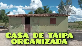 FIZ UM TUR RAPIDINHO PELA CASA DE TAIPA ORGANIZADA..meu pai quem fez a casa 🛖