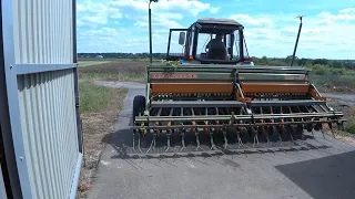 ЦІНИ на обробіток ЗЕМЛІ. Нарешті засіяв СОЮ. КАТКУЄМО після ПОСІВУ.